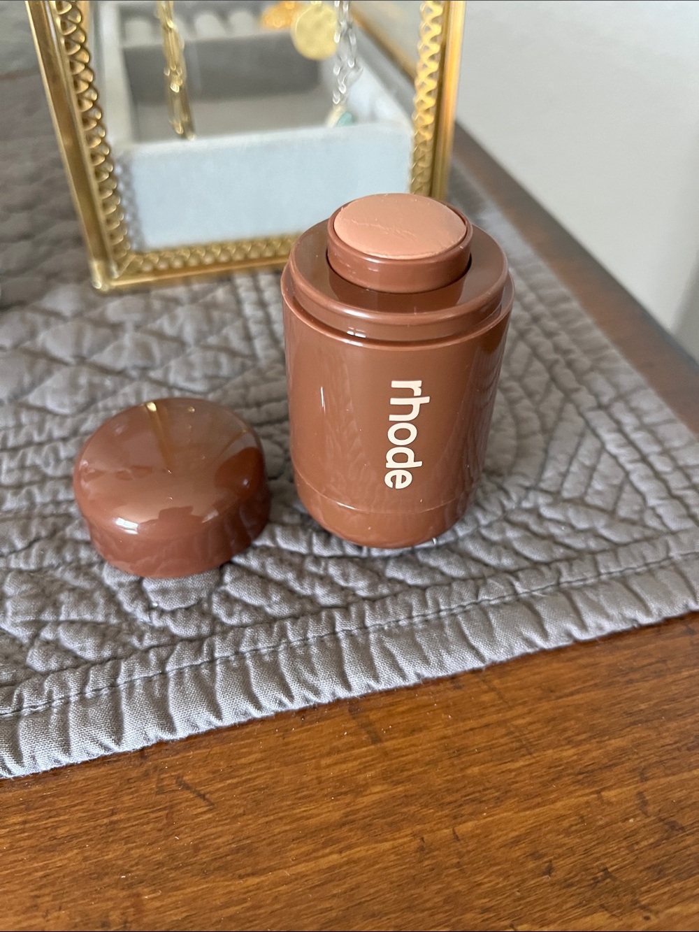RHODE pocket bronzer in Pebble - Cream Stick
